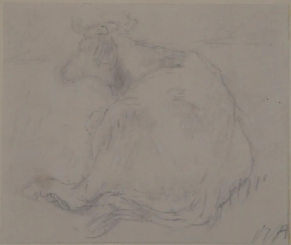 Sin Técnico Auberjonois - Liegende Kuh / Reclining cow