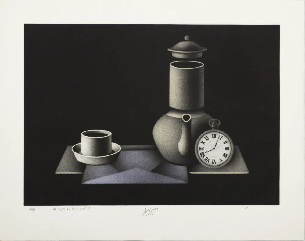 Aguafuerte Avati - Le carte du petit Martin