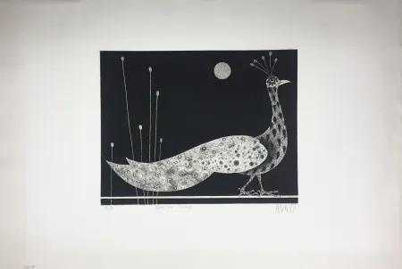 Manera Negra Avati - PAON AUX ROSEAUX (1958)