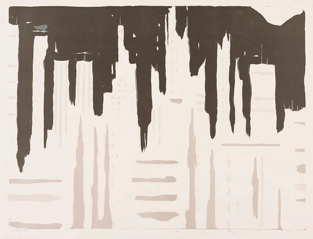 Litografía Avril - HK - Skyline