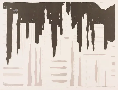 Litografía Avril - HK - Skyline