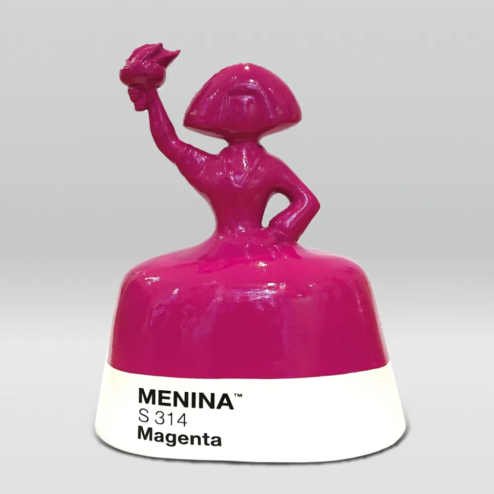 Sin Técnico Azzato - Menina magenta