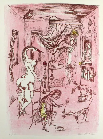 Litografía Bachem - Alternde Paris zum Muttertag