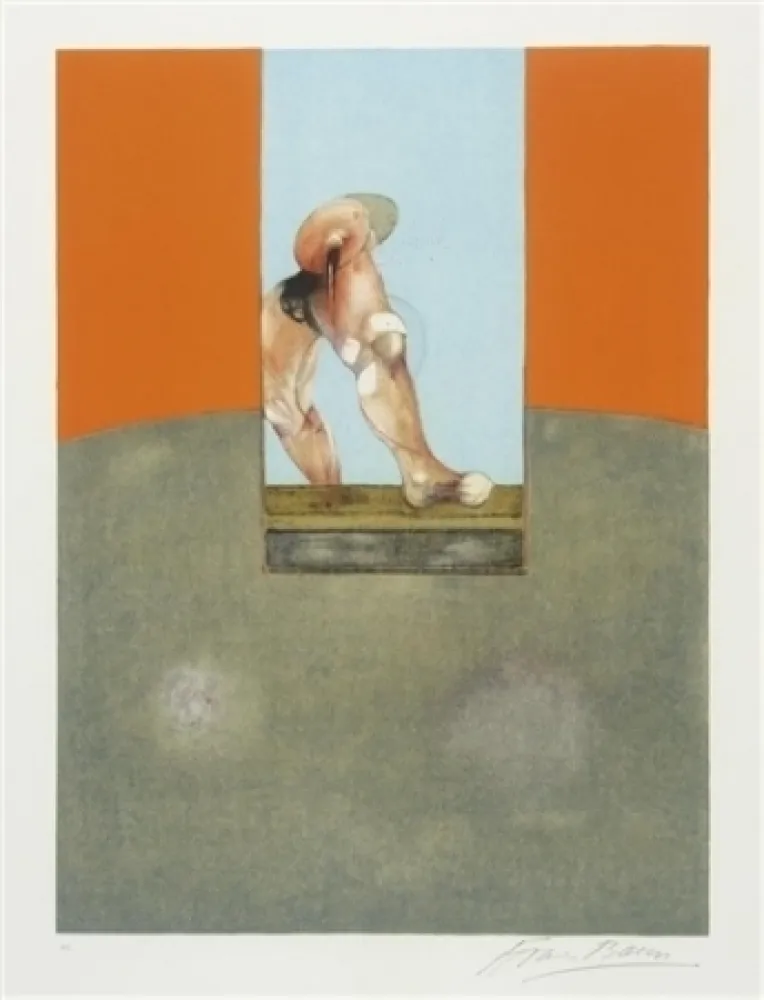 Litografía Bacon - Etude de tauromachie