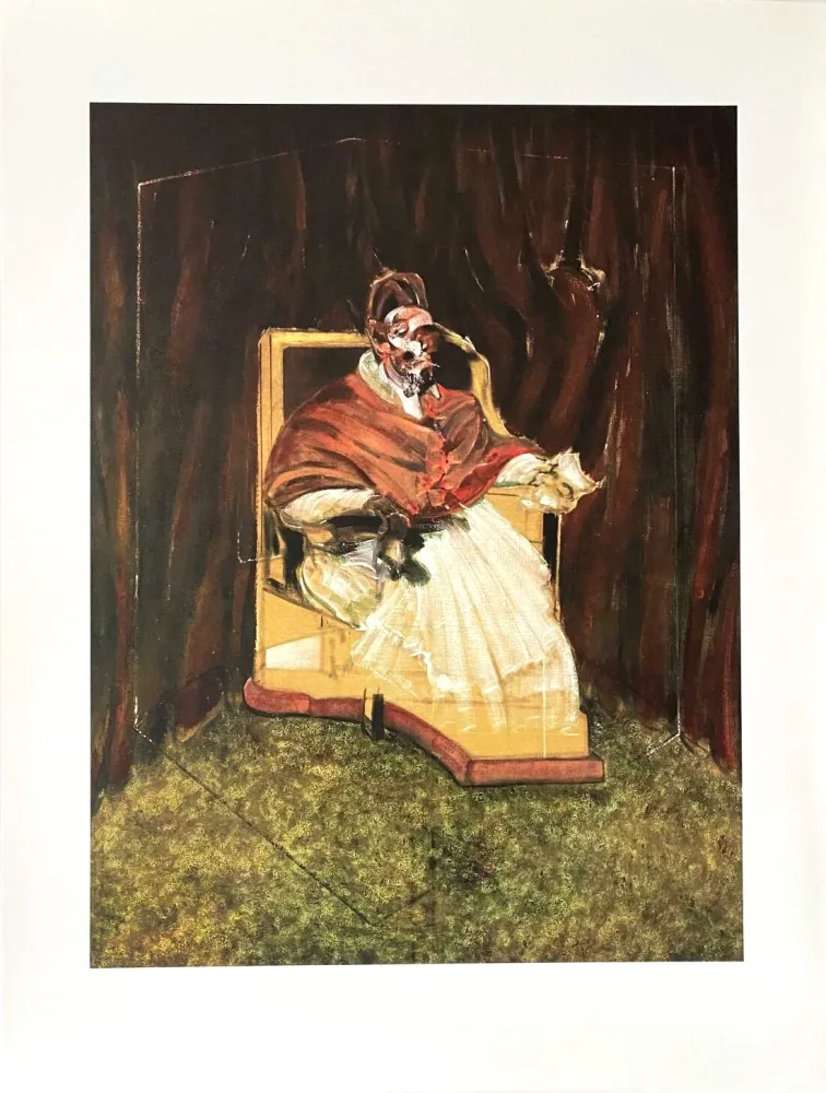 Cartel Bacon - Étude pour un Portrait du Pape Innocent X d'après Velasquez