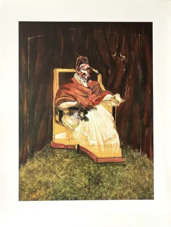 Cartel Bacon - Étude pour un Portrait du Pape Innocent X d'après Velasquez