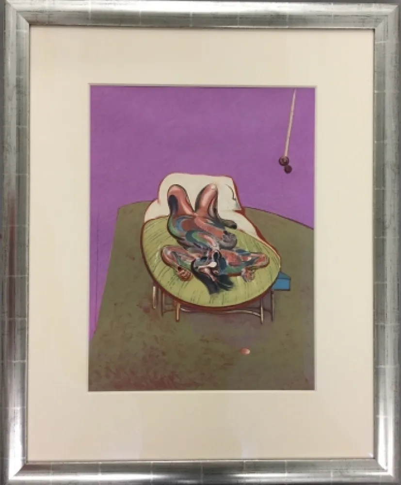 Litografía Bacon - Figure Lying