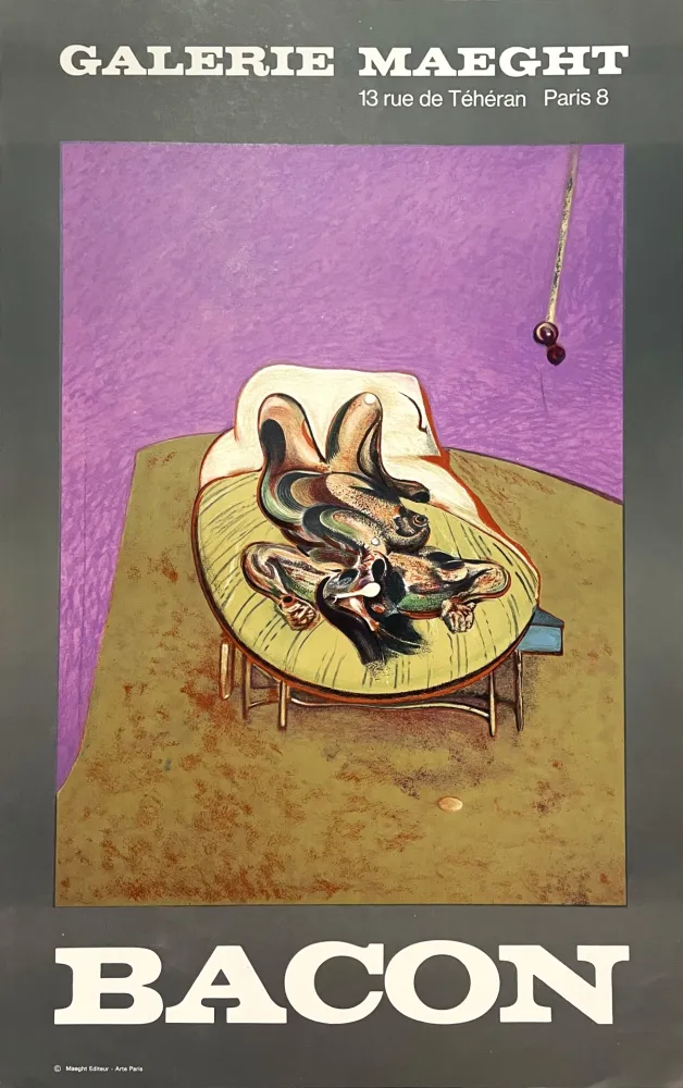 Cartel Bacon - Galerie Maeght