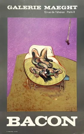 Cartel Bacon - Galerie Maeght