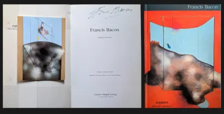 Libro Ilustrado Bacon - Hand-Signed catalog - Peintures Récentes - Hand-Signed catalog with invitation, 1984