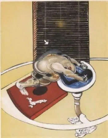 Aguafuerte Y Aguatinta Bacon - Man at the washbasin