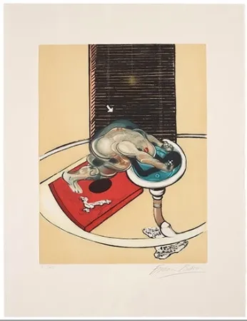 Aguafuerte Y Aguatinta Bacon - Man at the washbasin