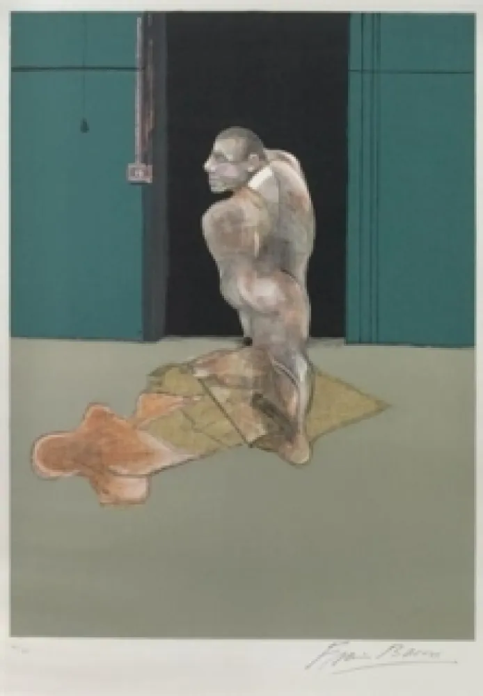 Litografía Bacon - Portrait of John Edwards 