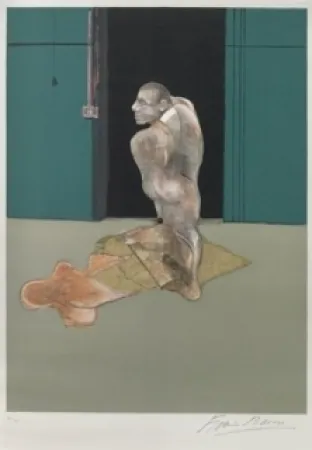 Litografía Bacon - Portrait of John Edwards 