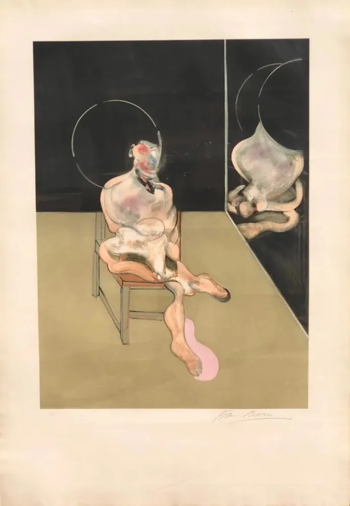 Aguafuerte Bacon - Seated Figure