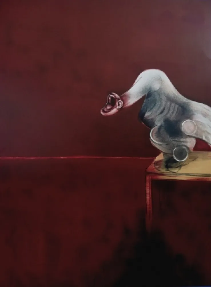 Litografía Bacon - Second Version, Triptych 1944