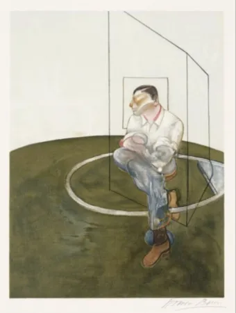 Litografía Bacon - Study for a Portrait of John Edwards