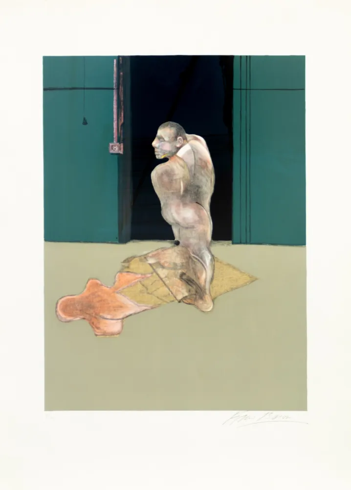 Litografía Bacon - Study for a portrait of John Edwards, 1987