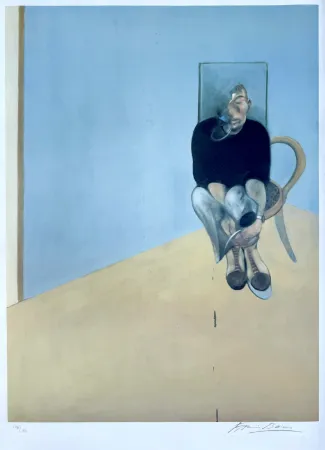 Litografía Bacon - Study for Selfportrait, 1984
