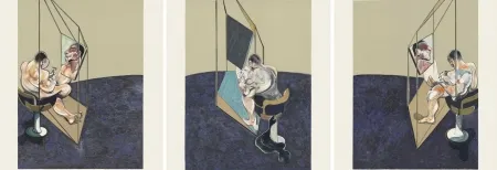 Litografía Bacon - Three Studies of a Male Back 