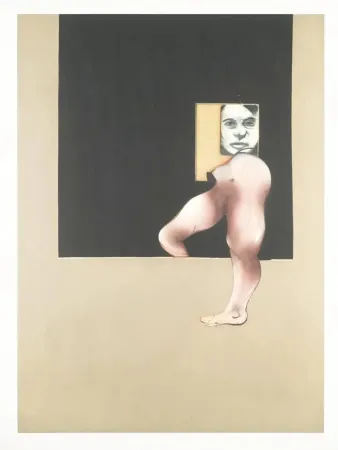 Aguatinta Bacon - Triptych 1991 