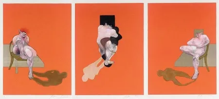 Litografía Bacon - Triptyque 1983