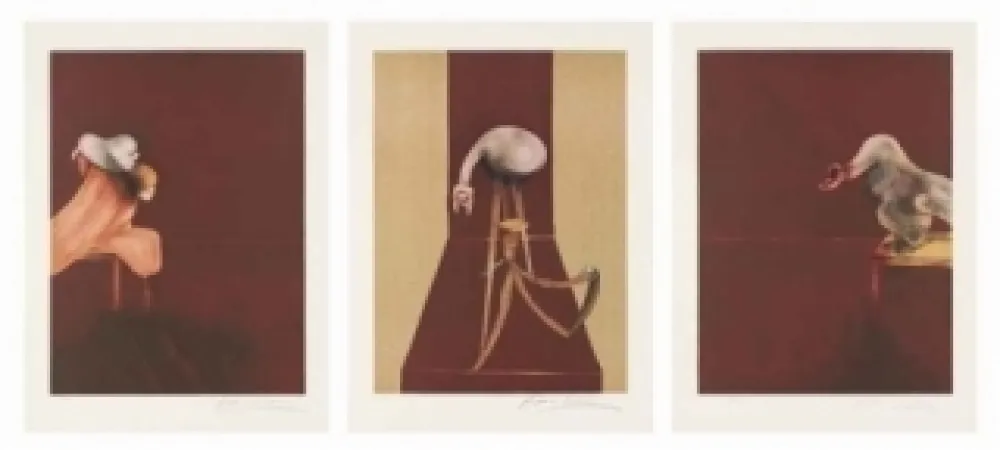 Litografía Bacon - Tryptique 