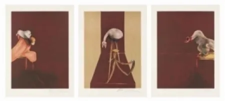 Litografía Bacon - Tryptique 