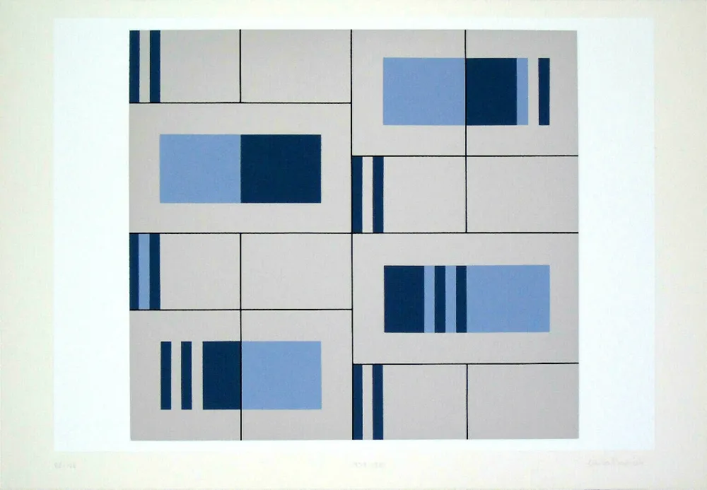 Serigrafía Badiali - Composizione (tavola 9)