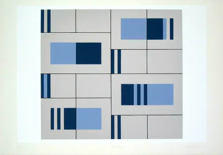 Serigrafía Badiali - Composizione (tavola 9)