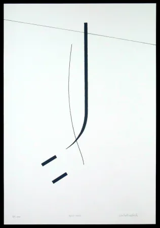 Serigrafía Badiali - Le vent se leve (tavola 5)