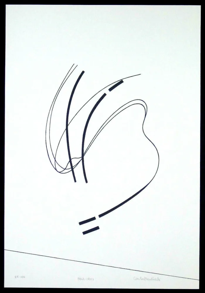 Serigrafía Badiali - Le vent se leve (tavola 6)