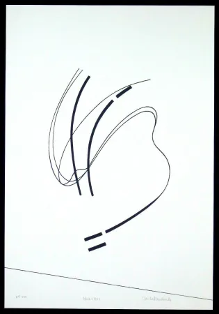 Serigrafía Badiali - Le vent se leve (tavola 6)