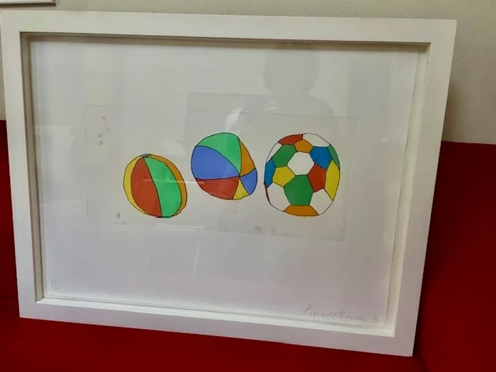 Aguafuerte Y Aguatinta Baechler - 3 BALLS