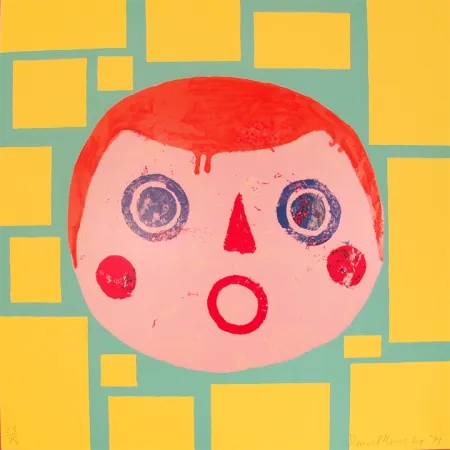 Serigrafía Baechler - Coney Island I 