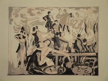 Linograbado Bailly - Untitled