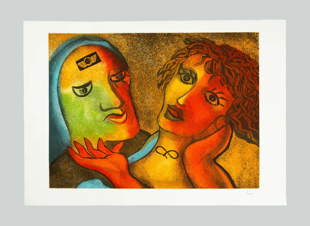 Aguafuerte Y Aguatinta Baj - Amanti