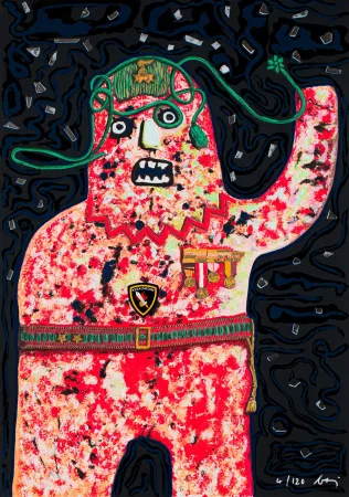 Serigrafía Baj - Assaltatore