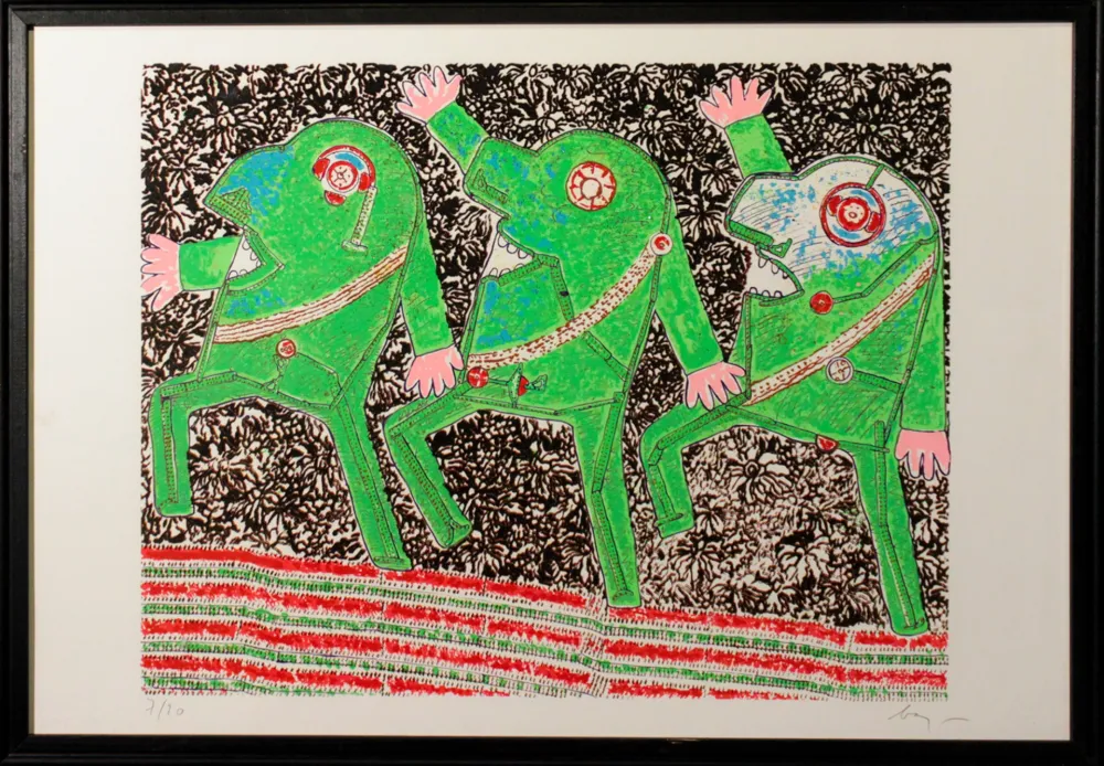 Serigrafía Baj - DA BAJ CHEZ BAJ - PARADE