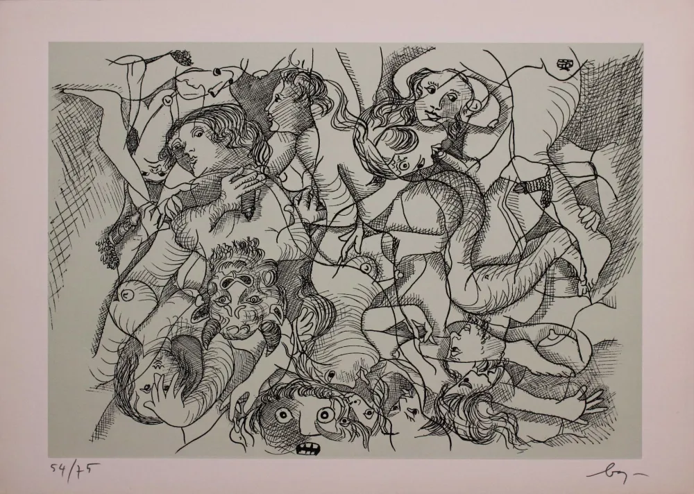 Aguafuerte Baj - Erotica IV