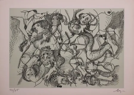 Aguafuerte Baj - Erotica IV