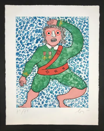 Grabado Baj - Generale Danzante