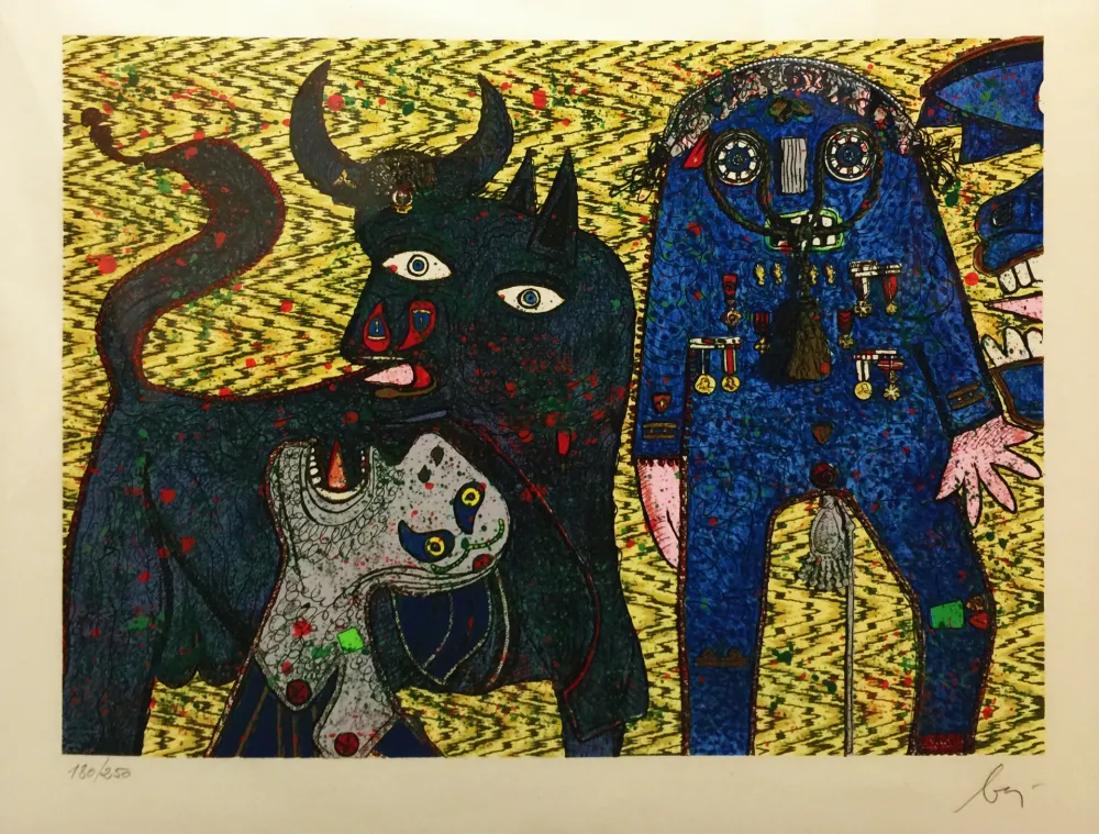 Serigrafía Baj - GUERNICA