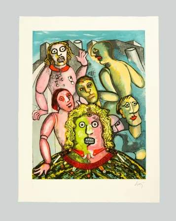 Aguafuerte Y Aguatinta Baj - Il generale e i suoi fantasmi