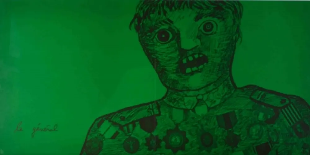 Litografía Baj - Le général