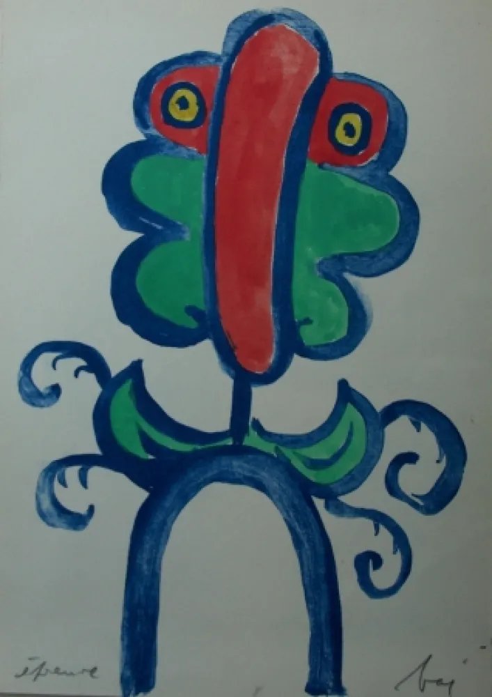 Litografía Baj - Les incongruités