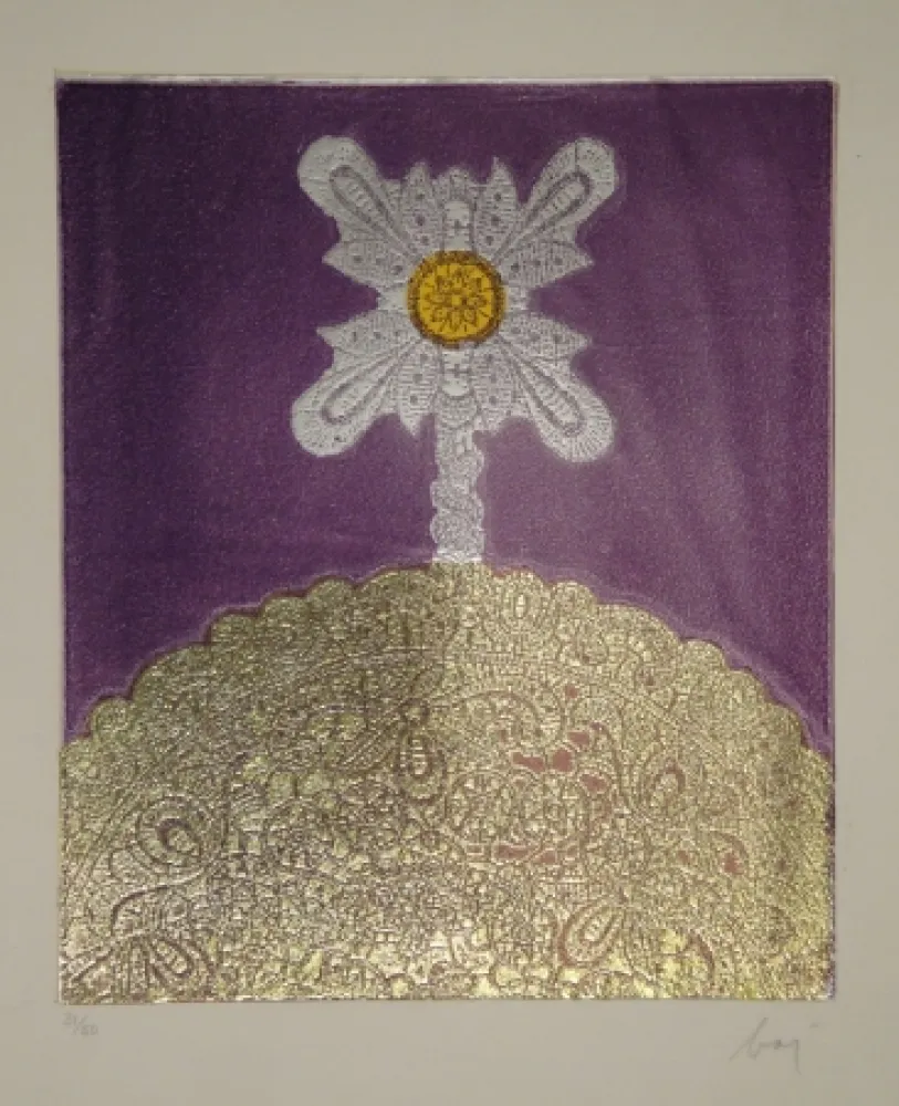 Aguafuerte Baj - Marie-Laure de Noailles, Artiste-Peintre