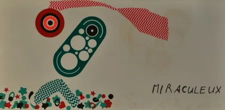 Litografía Baj - Miraculeux