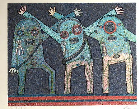 Serigrafía Baj - Parade