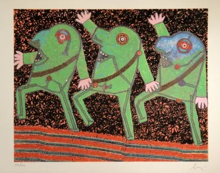 Aguafuerte Y Aguatinta Baj - Parade